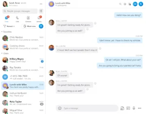 Skype screenshot 3