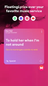 Musixmatch - Lyrics for your music screenshot 1